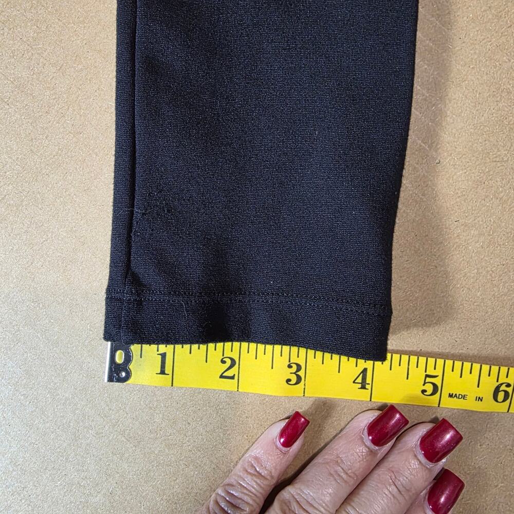 LOFT Outlet Leggings Womens Small Black Pull On Stretch Ankle‎ Pants Minimalist - Picture 10 of 10
